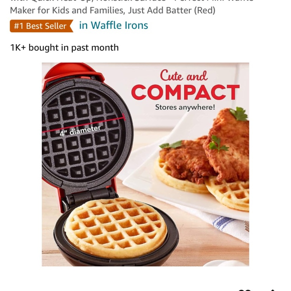 Waffle maker-mini - Picture 4 of 9